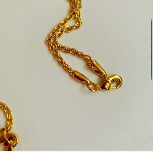 Chain Green Leaf Necklace Diamond Pendant Chain Hip Hip Bling - Picture 5 of 8